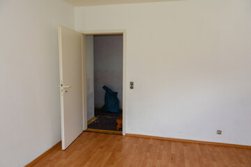 Room during renovation