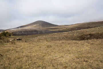 View of the mountains in Armenia