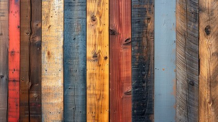 Vintage Woodwork: Colors of Time
