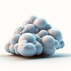 Cloud 3D Icon