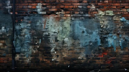 street dark urban background illustration graffiti alley, night concrete, gritty noir street dark...