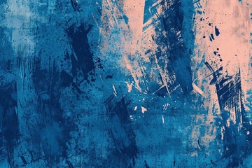 Urban Whispers: Grunge Blue and Peach Trendy Texture, Crafted for Extreme Sportswear, Racing, Cycling, Football, Motocross, Basketball, Gridiron, and Travel. An Urban Backdrop or Wallpaper