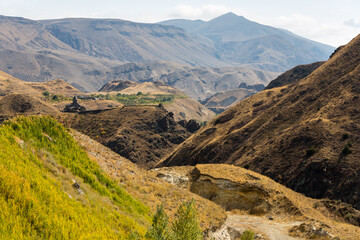 View of the mountains in Armenia