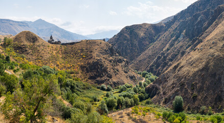 Fototapeta premium View of the mountains in Armenia