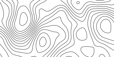 Abstract pattern with lines Topographic map. Geographic mountain relief . Modern design with white background wavy pattern design. Background for desktop, topology, digital art .