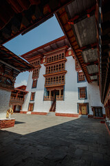 Fototapeta na wymiar The Punakha Dzong, also known as Pungthang Dewa chhenbi Phodrang (meaning 