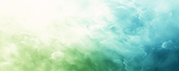 Fototapeta na wymiar Abstract green, blue and white watercolors background. Concept of wallpaper, backdrop and banner.