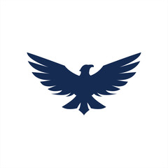 eagle logo template vector