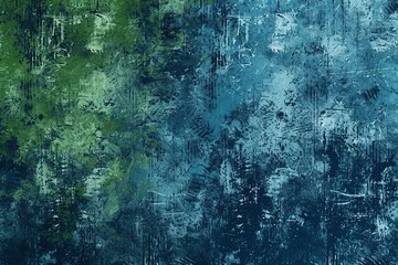 Woodland Fusion: Grunge Forest Green and Moss Green Colored Trendy Texture, Perfect for Extreme Sportswear, Racing, Cycling, Football, Motocross, Basketball, Gridiron, and Travel