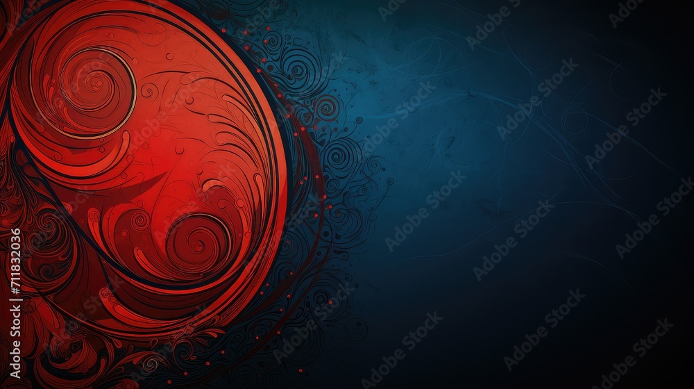 Poster backg presentation round background illustration design color, template slide, graphics professional