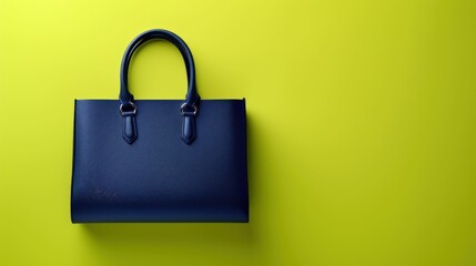 Beautiful and stylish handbags, green and dark blue colors
