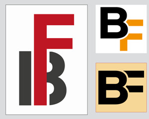 NEW BEST BF creative initial latter logo.BF abstract.BF latter vector Design.BF Monogram logo design .company logo