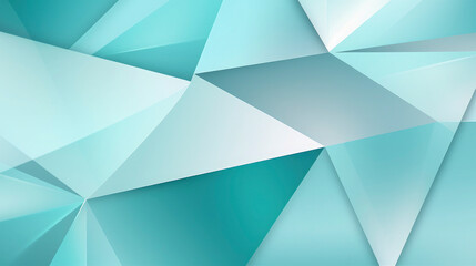 Closeup of geometric triangle and squares wall pattern in different blue tones with 3d effect, modern design, background web business texture
