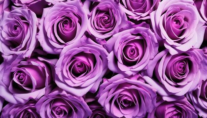 Light purple roses background 