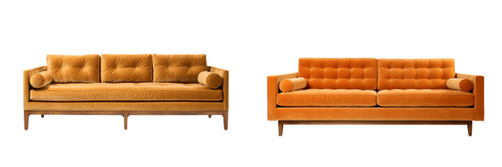 Set Of Lawson sofa on A Transparent Background