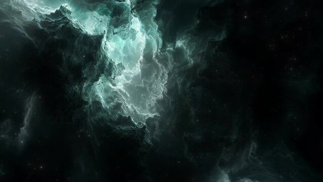 Galaxy Stars in Nebula - Outer Space Animation 4K