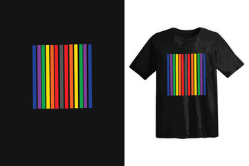 Colourful typography t shirt design, motivational typography t shirt design, inspirational quotes t-shirt design