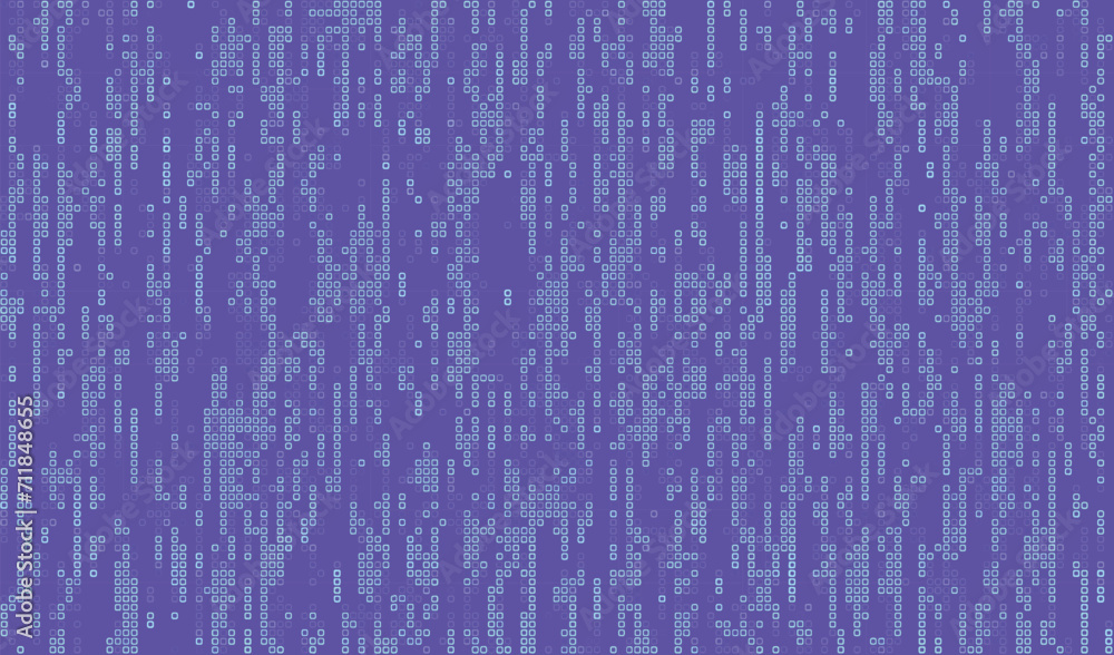 Poster a background of rows of small multi-colored squares. pixel graphics, colored squares. vector backgro