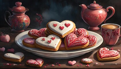 valentine cookies