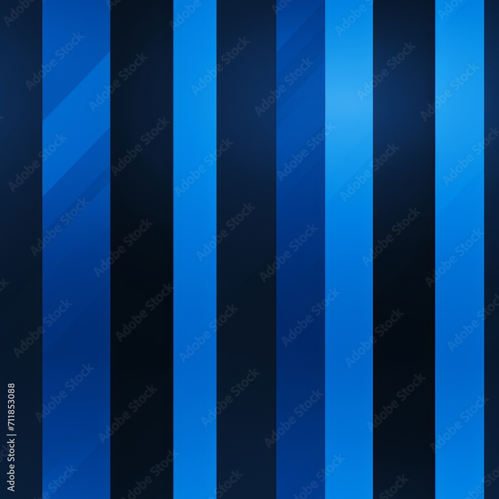 Poster seamless blue and black striped background with abstract geometric pattern for design projects