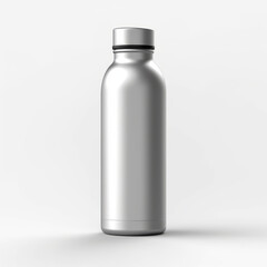 silver water bottle,generative ai