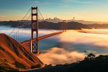 Famous link between San Francisco and Marin County. Generative AI