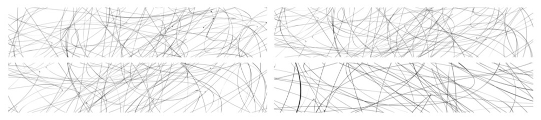 Abstract line vector background set for decoration, presentation, social media, print, t shirt 10 eps