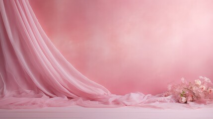 soft backdrop pink background illustration pastel girly, feminine elegant, delicate blush soft backdrop pink background