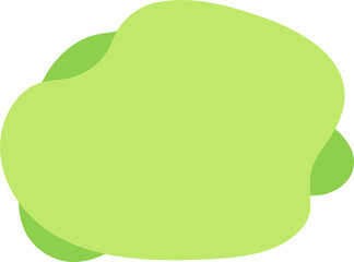 shape fluid blob, stain and violet geometric form.  aqua spot for card or template design for flyer,  transparent, png