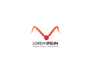 Usable for Business and Technology Logos. Flat Vector Logo Design Template Element.
