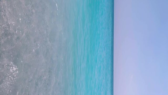 View of the amazing Oludeniz beach and the Blue Lagoon, the best beach in Turkey, Fethiye. Kidrak Beach. Mediterranean bays with blue water. Oludeniz Lagoon. Turkey. 4K