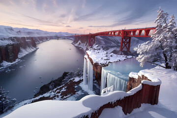 Frozen world. Generative AI.