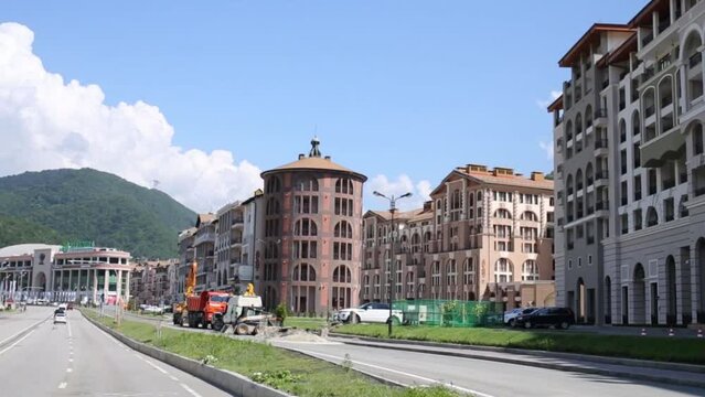 Marriott hotel was built for Olympic Winter Games 2014