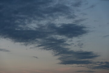 Obraz na płótnie Canvas time lapse clouds