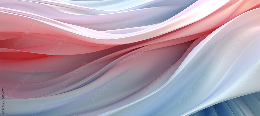 Poster calm and serene abstract pastel colored background with gentle folded light patterns