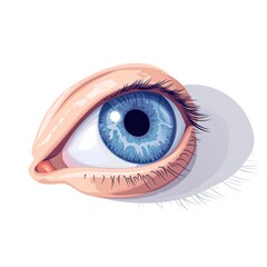 eye isolated