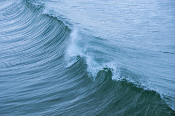 wave breaking in the ocean