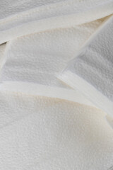 Fototapeta na wymiar close up, new cellulose paper napkins