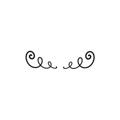 hand drawn line divider