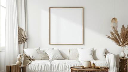 Empty background frame in modern room concept. Green room frame. Baby room frame. Photo frames. backgrounds