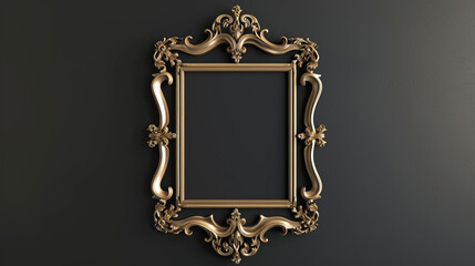 Empty background frame in modern room concept. Green room frame. Baby room frame. Photo frames. backgrounds