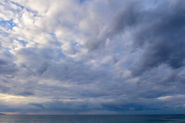 dramatic clouds at sunset in cyprus 2