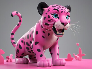 leopard cartoon