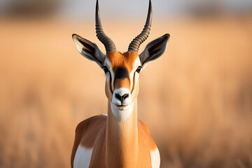 A Antelope portrait, wildlife photography - obrazy, fototapety, plakaty