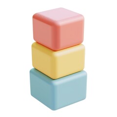 color toy block