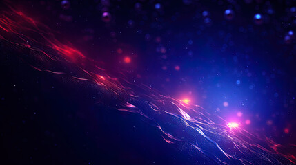 Digital cosmic dark backgrounds with bright points of light