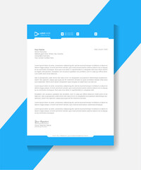 Creative modern business and corporate official clean template