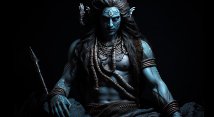 Fototapeta na wymiar Lord Shiva