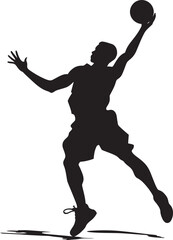 Rim Revelation Dunk Vector Icon for Hoop Discoveries 