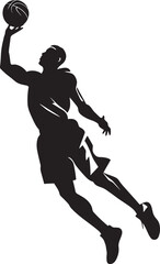 Skyward Scepter Basketball Player Dunk Vector for Reigning Kings 